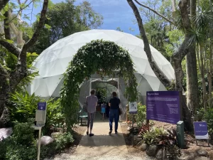 Crystal Castle dome plaque