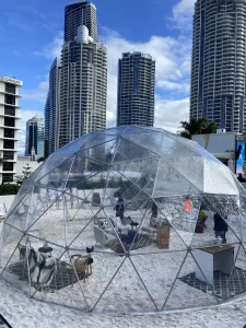10m Dome. Cali Beach. Surfers Paradise