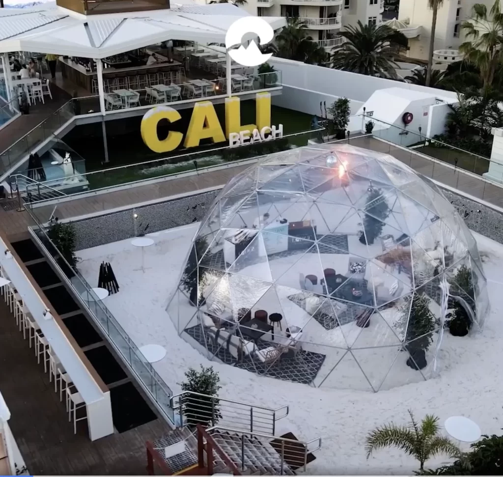 10m Dome. Cali Beach. Surfers Paradise