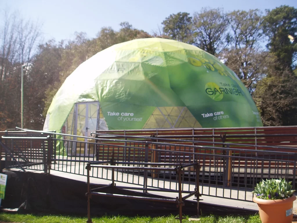 12m Garnier dome. Floriade, Canberra
