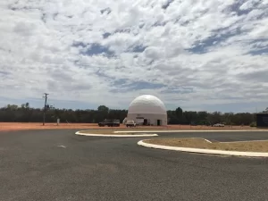 Charleville Astro Dome. 15m Planetarium. Fulldome Cinema
