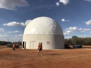 Charleville Astro Dome. 15m Planetarium. Fulldome Cinema