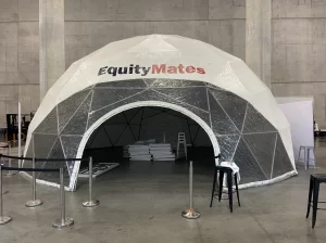 10m Dome. Barangaroo. FinFest