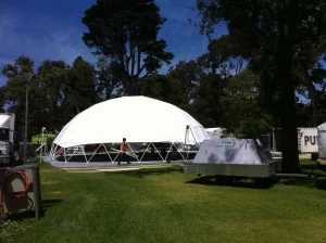 18m Pure Blonde dome. Summadayze Festival. Melbourne