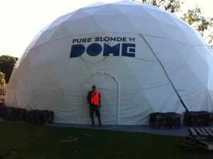 18m Pure Blonde dome. Summadayze Festival. Melbourne