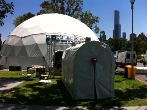 18m Pure Blonde dome. Summadayze Festival. Melbourne