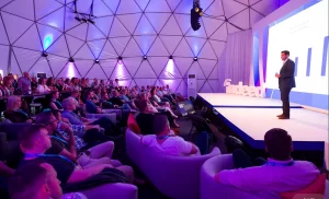 18m & 8m domes. Indeed Job Search Conference. Elements of Byron Resort. Byron Bay