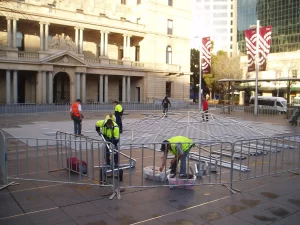 Optus 15m dome. iphone 4 product launch