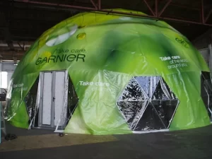 Garnier 12m dome. Trial build. Sydney