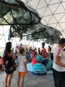 Commonwealth Games. 2018. Inside 15m Dome